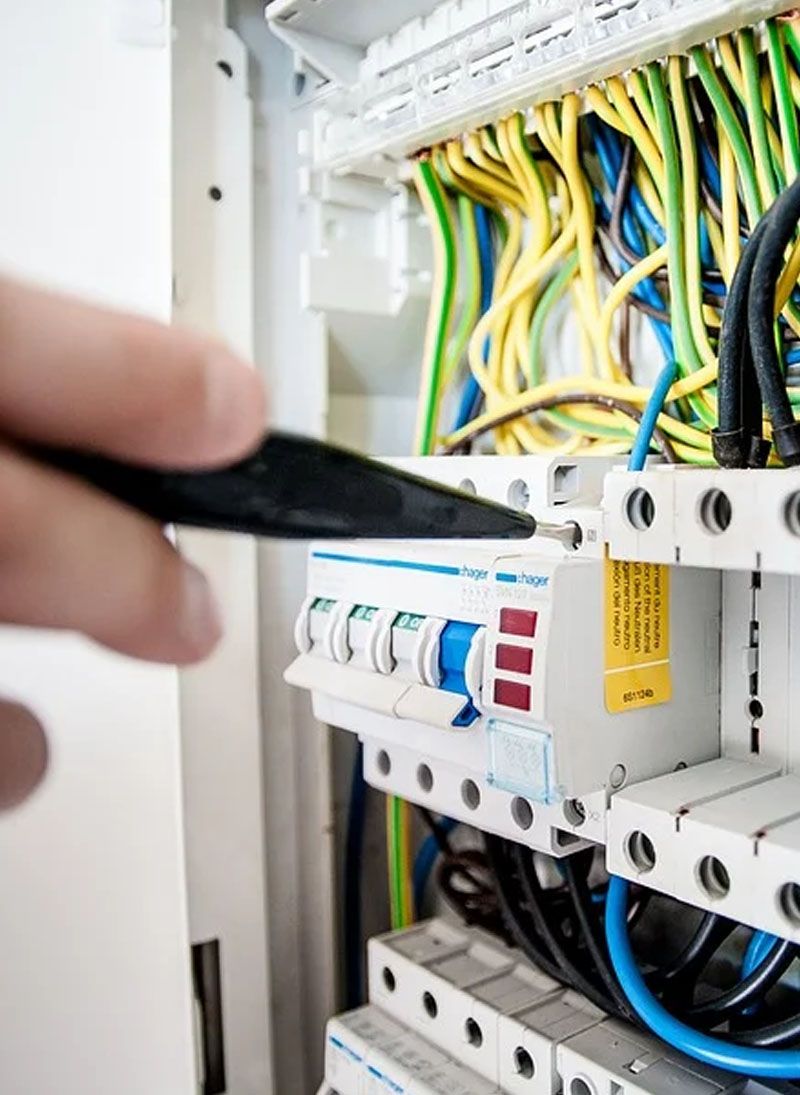 The fuse box nobody has looked at since the kitchen was done